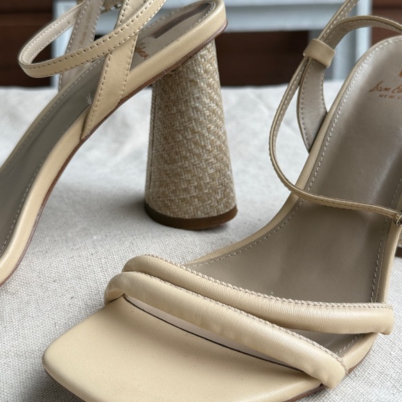 Sam Edelman Beige Strappy Heels - Picture 8 of 11